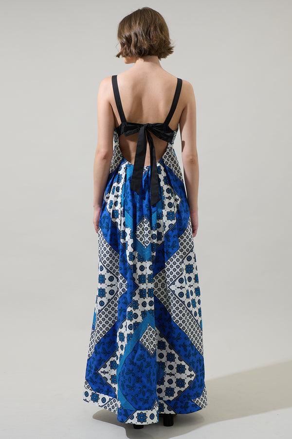 Sugarlips Roxy Fabiola Pleated Maxi Dress