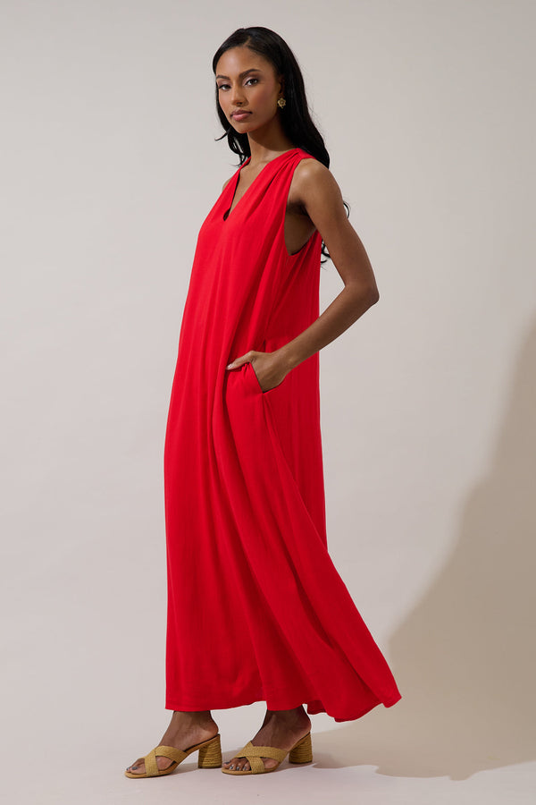 Sugarlips Rubi Halter Neck Maxi Dress