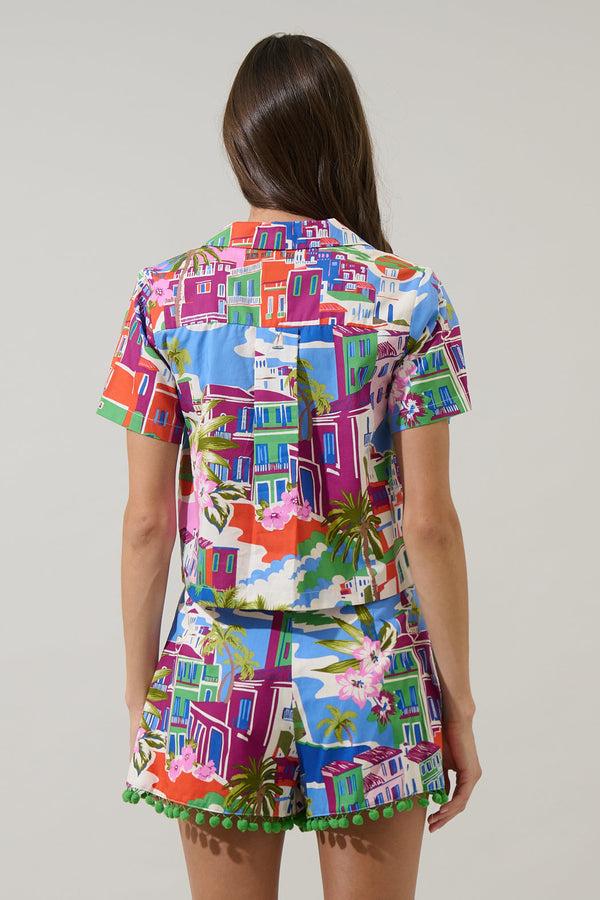 Sugarlips Rumi Town Marlie Collared Top