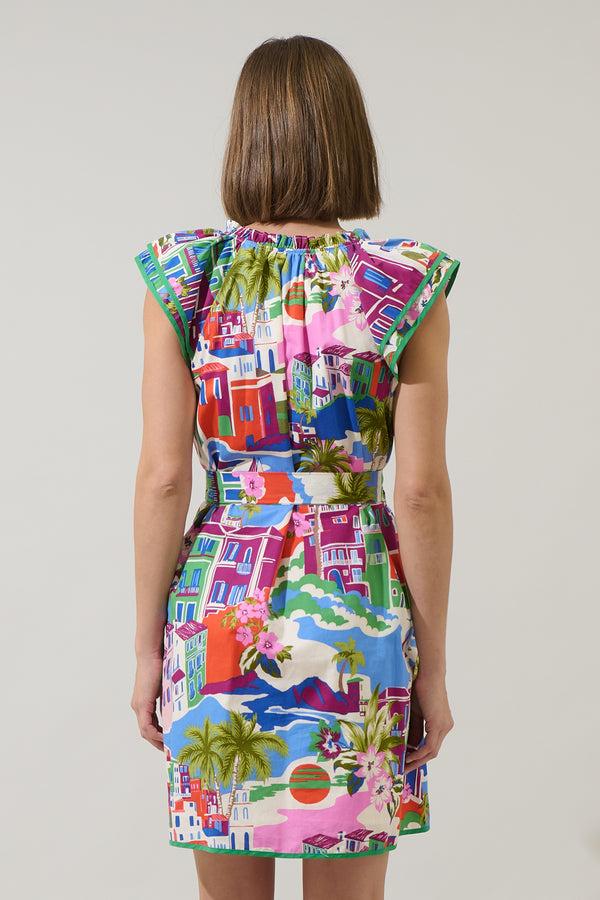 Sugarlips Rumi Town Olera Ruffle Mini Dress