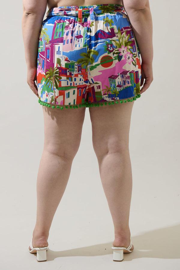 Sugarlips Rumi Town Zaferia Bermuda Shorts Curve