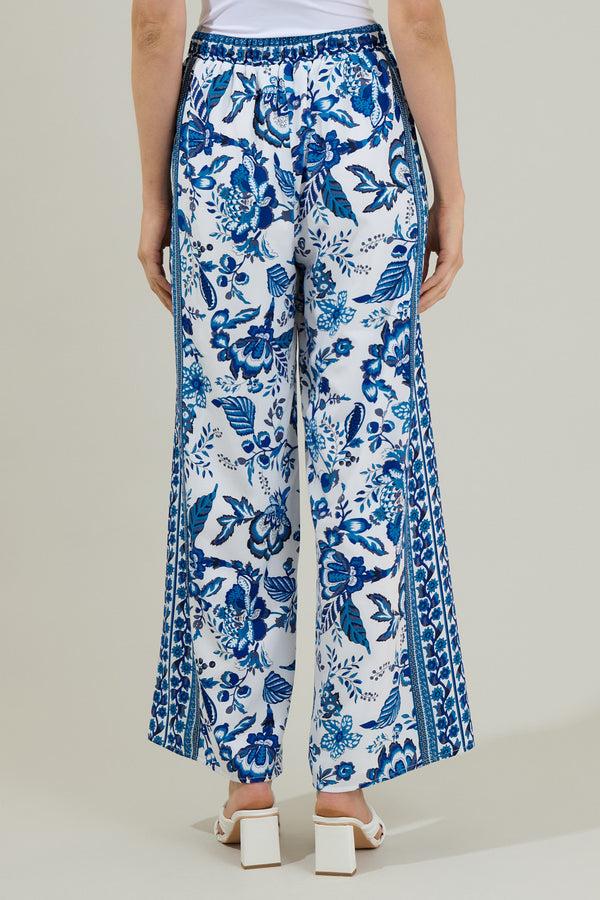 Sugarlips Salema Floral Wide Leg Pants