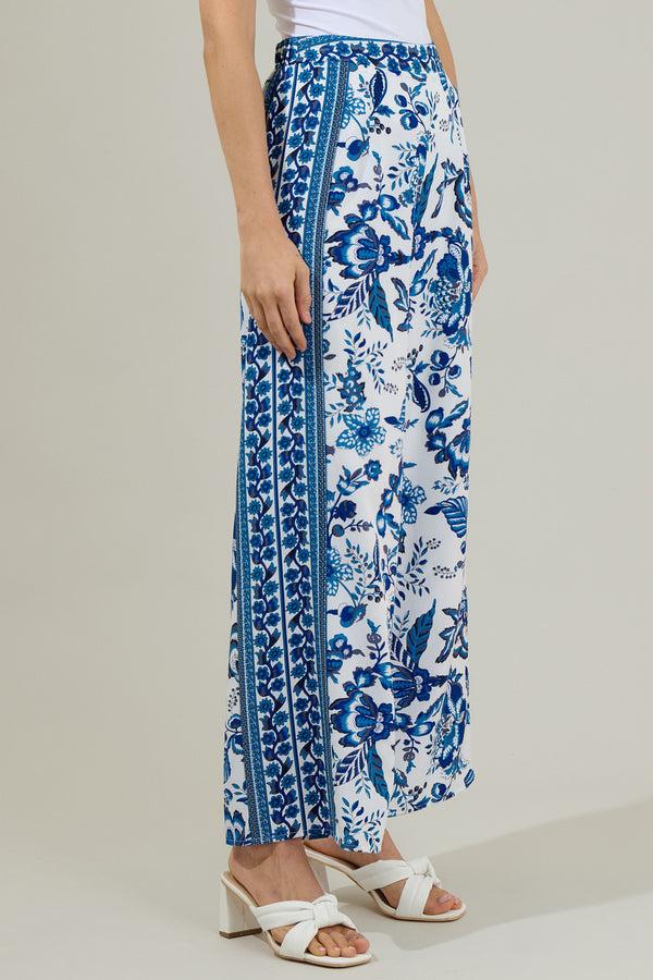 Sugarlips Salema Floral Wide Leg Pants
