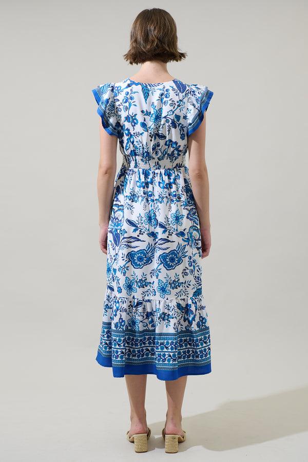 Sugarlips Salema Floral Zayla Midi Dress
