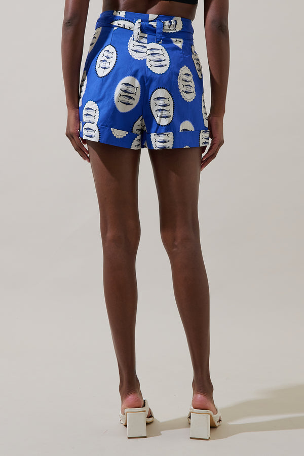 Sugarlips Sardine Sea Zaferia Bermuda Shorts