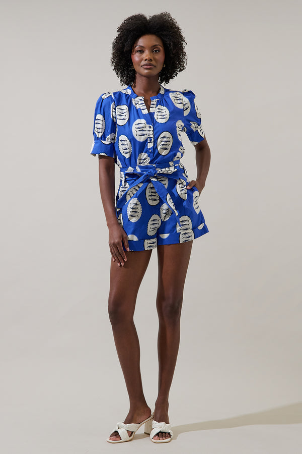 Sugarlips Sardine Sea Zaferia Bermuda Shorts