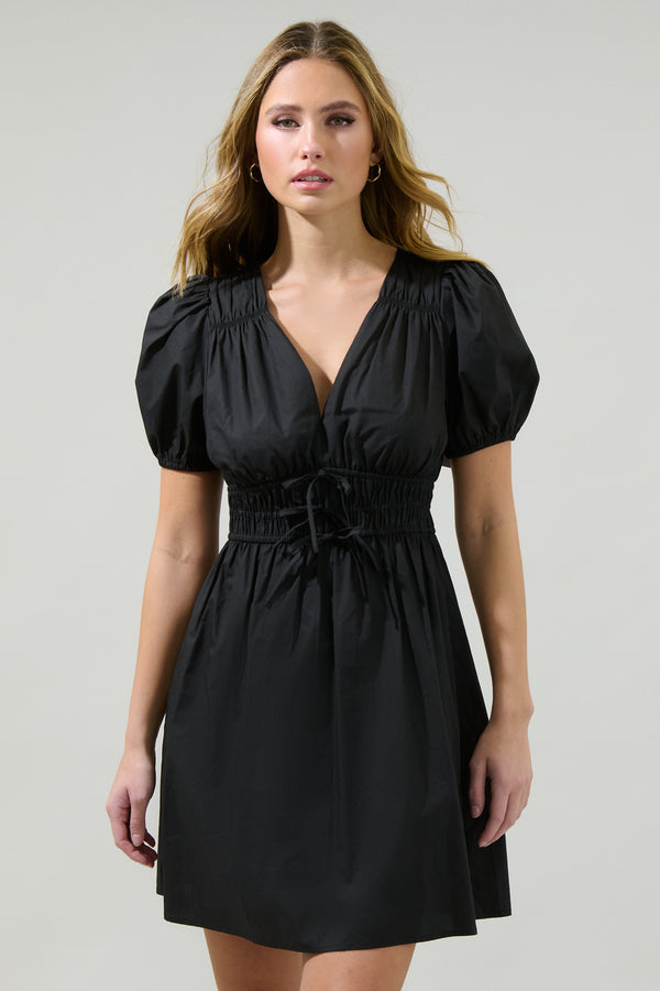 sugarlips Saylor Smocked Mini Dress