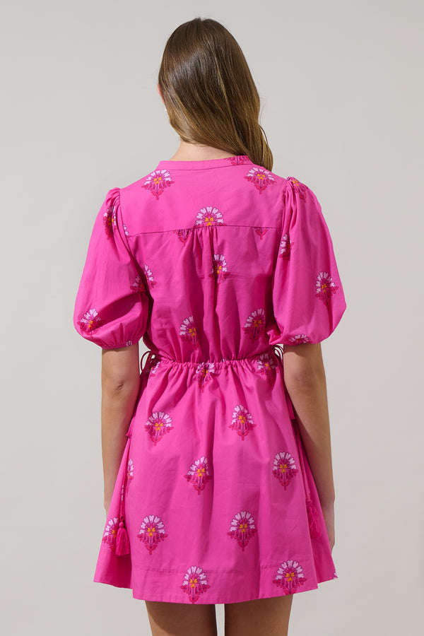 Sugarlips Scarlett Floral Hesper Mini Dress