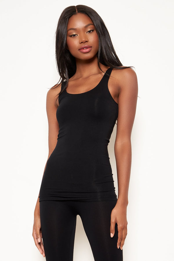 Sugarlips Seamless Scoop Neck Tank Top