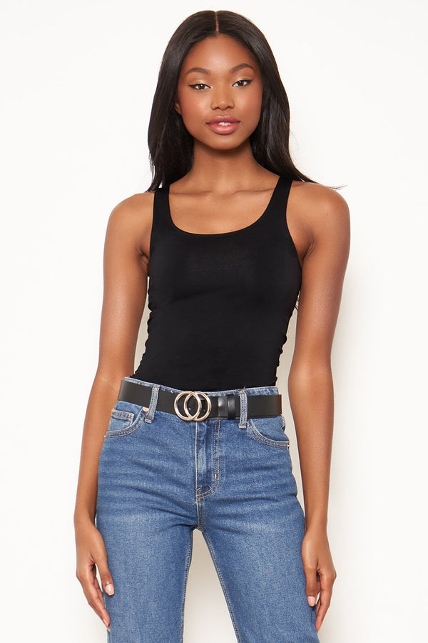 sugarlips Seamless Scoop Neck Tank Top