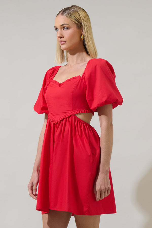 Sugarlips Segovia Smocked Mini Dress