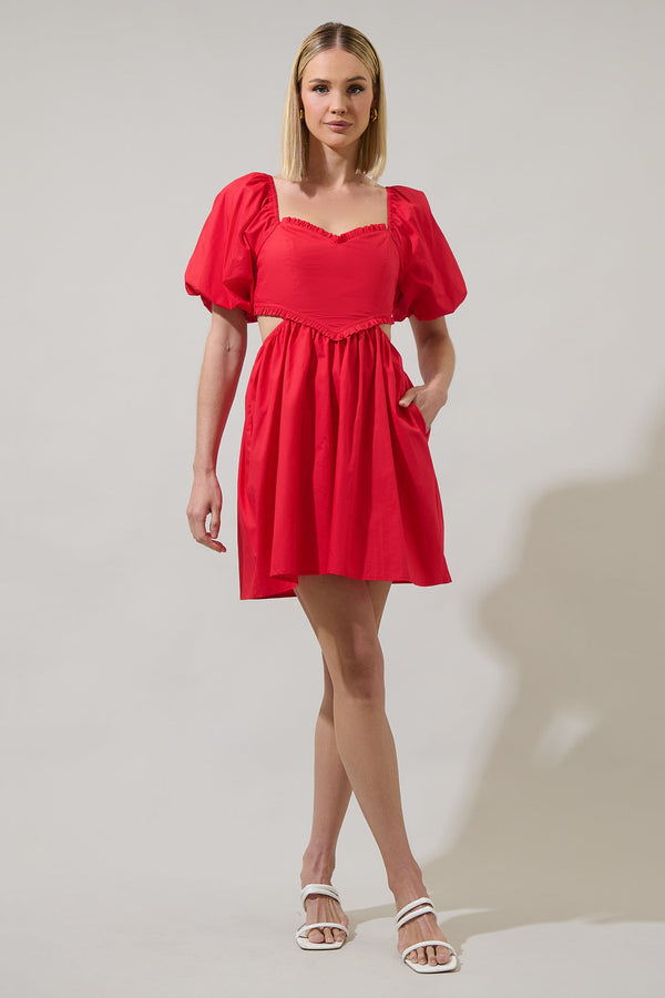 Sugarlips Segovia Smocked Mini Dress