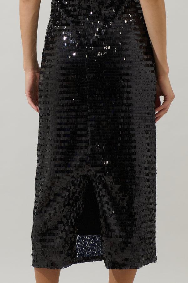 Sugarlips Sherry Liviana Sequin Midi Dress