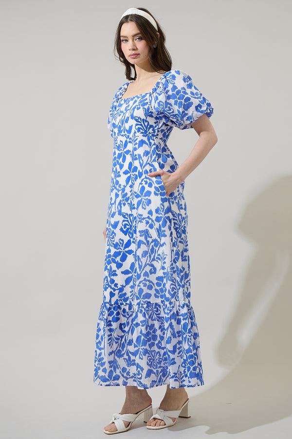 Sugarlips Shia Floral Xena Maxi Dress