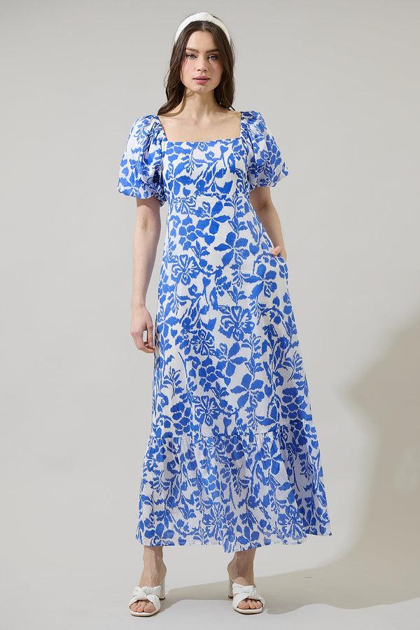 sugarlips Shia Floral Xena Maxi Dress