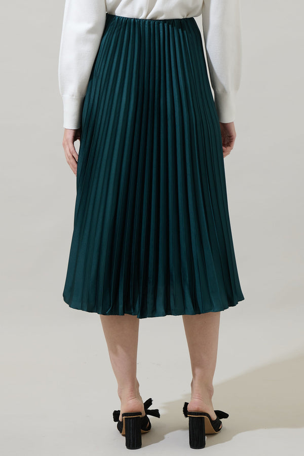 Sugarlips Sidney Pleated Maxi Skirt
