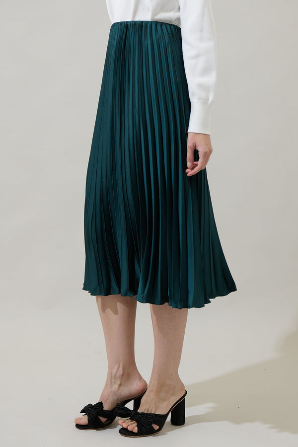 Sugarlips Sidney Pleated Maxi Skirt