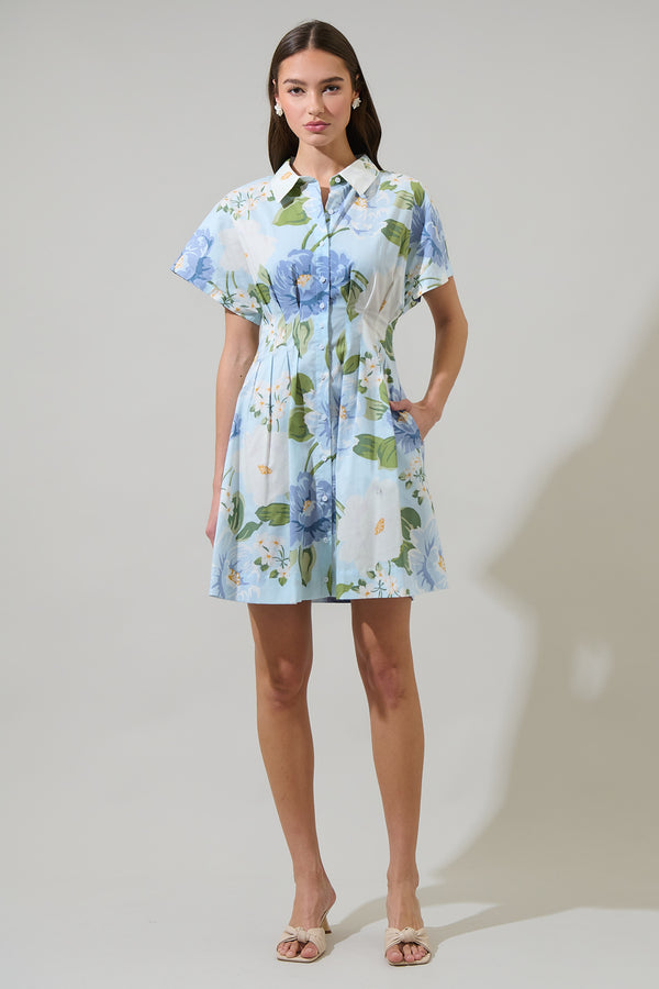 Sugarlips Sloane Floral Alix Mini Dress