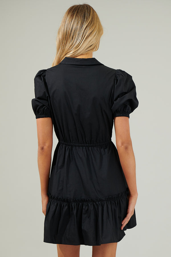 Sugarlips Stacie Button Down Mini Dress