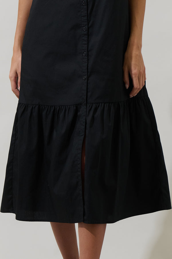 Sugarlips Stilwell Short Sleeve Midi Dress