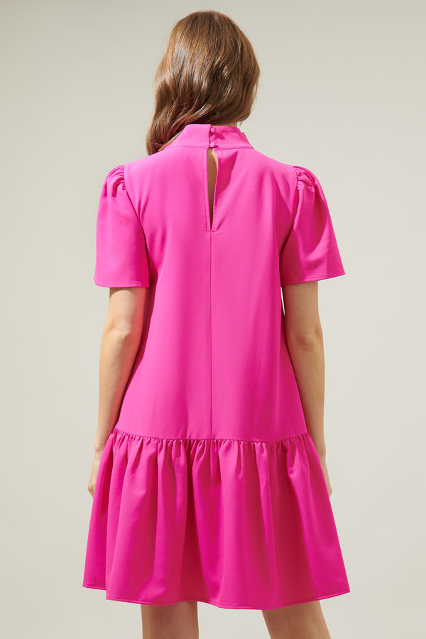 Sugarlips Tania Shift Ruffle Mini Dress