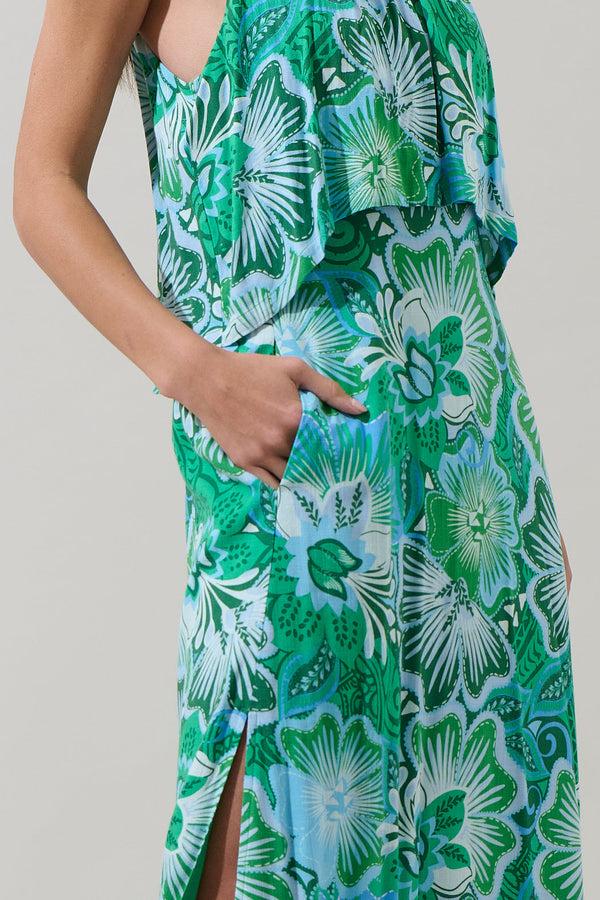 Sugarlips Tanti Floral Moya Sleeveless Maxi Dress