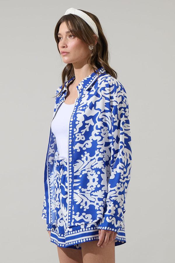 Sugarlips Tara Hills Anya Button Down Shirt