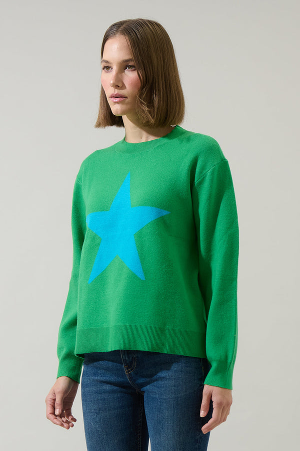 Sugarlips Tavi Star Pull Over Sweater