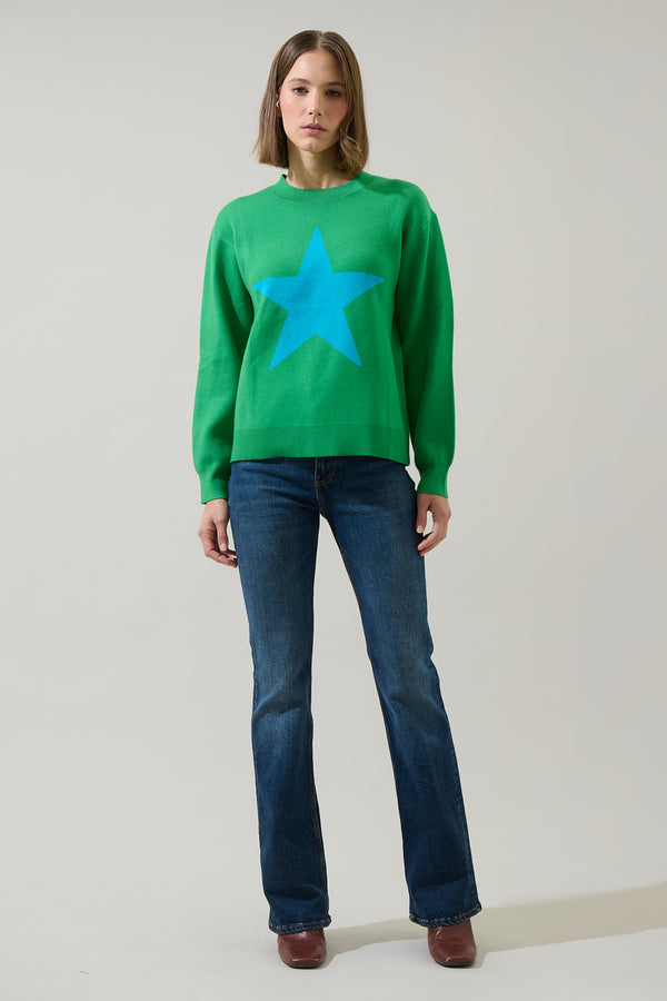 Sugarlips Tavi Star Pull Over Sweater