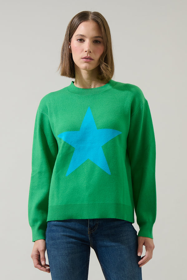 sugarlips Tavi Star Pull Over Sweater