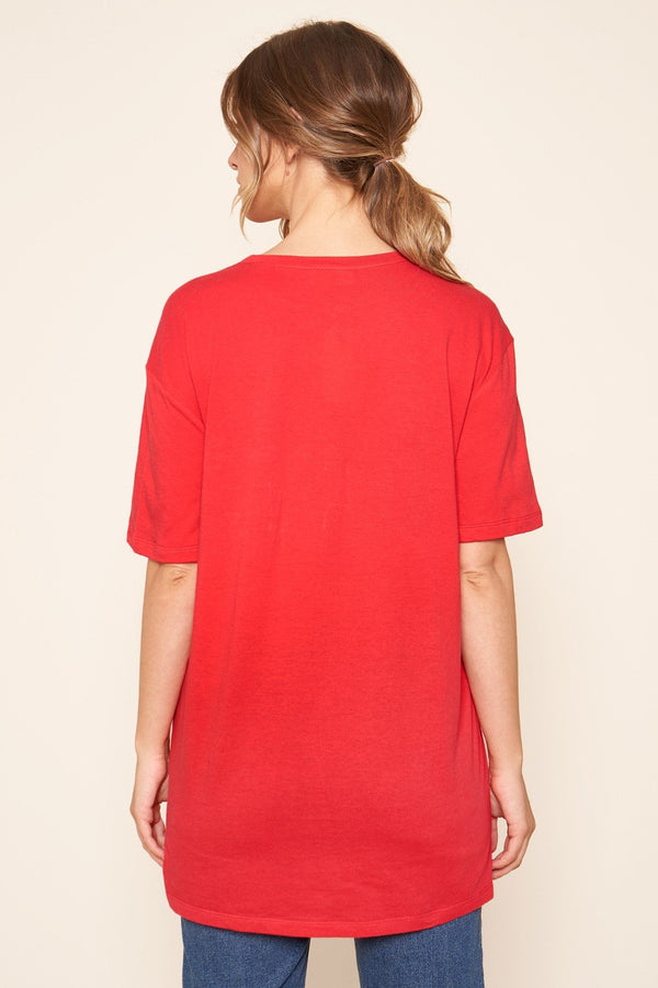 Sugarlips The Boyfriend Cotton Knit T Shirt