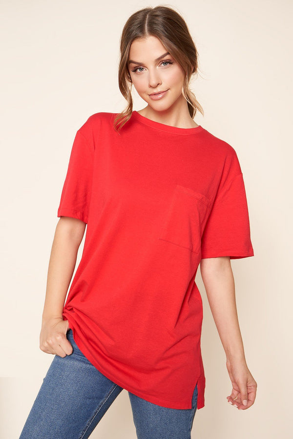 sugarlips The Boyfriend Cotton Knit T Shirt