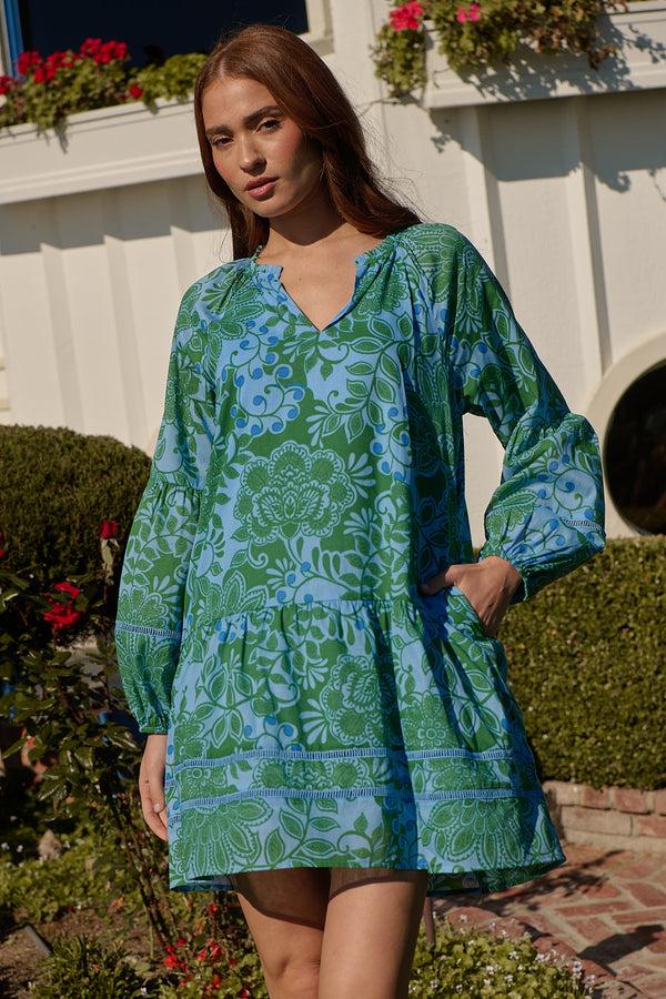 sugarlips Tressa Floral Ivonna Shift Mini Dress