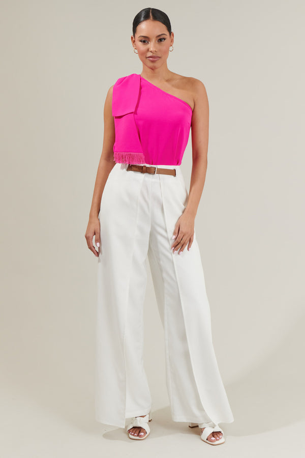 Sugarlips Trinity Trio One Shoulder Top