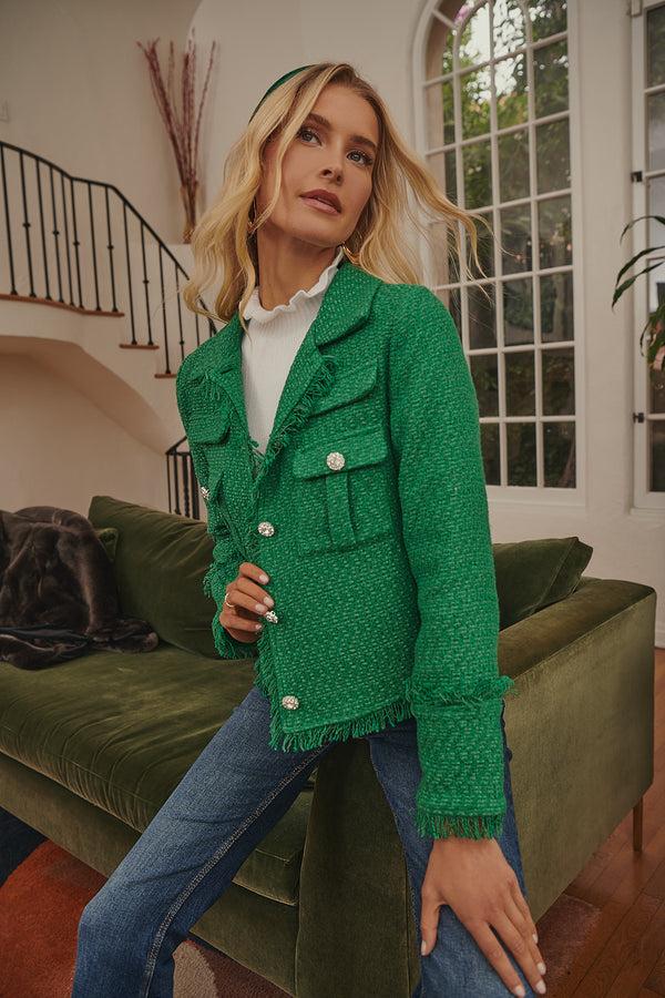 Sugarlips Trista Tweed Blazer