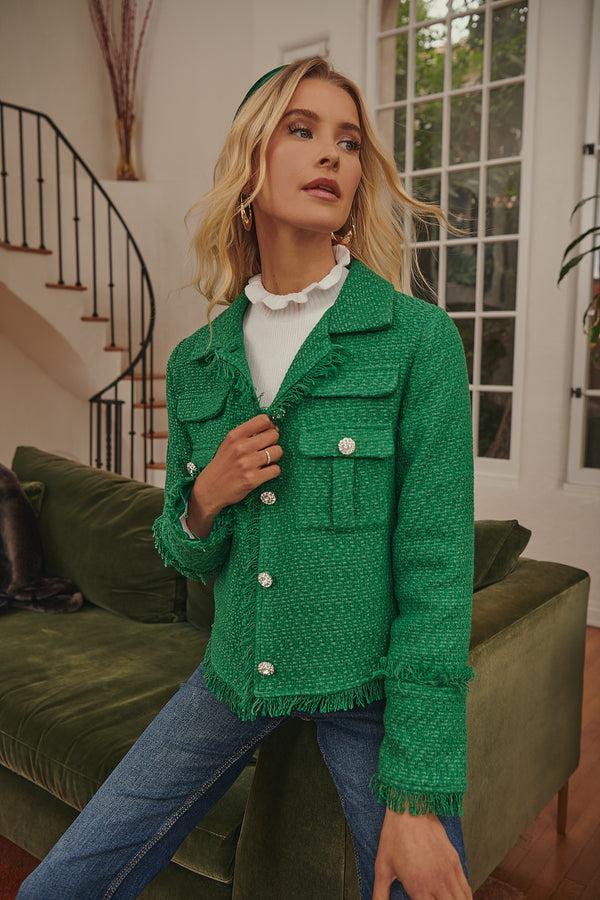 sugarlips Trista Tweed Blazer