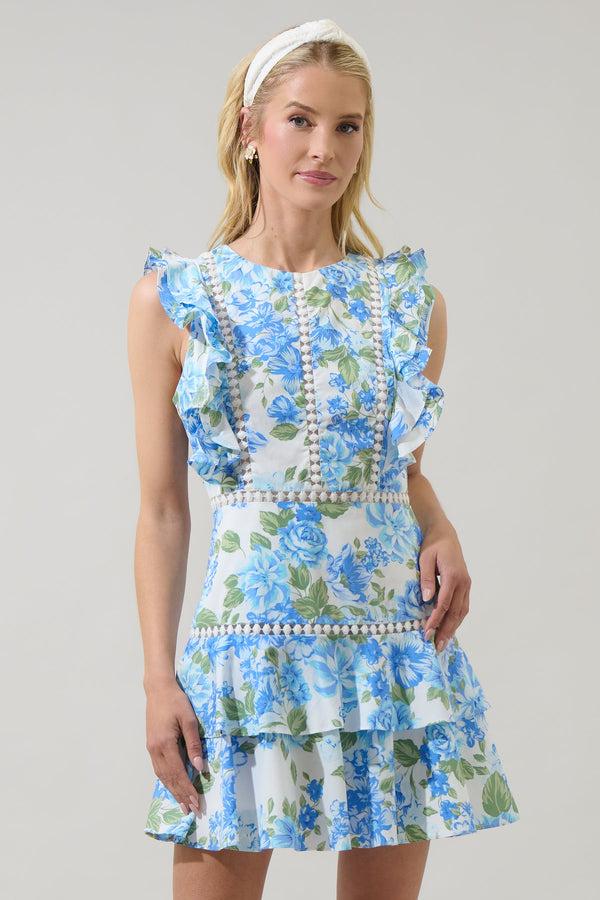 sugarlips Truth Be Told Rayana Ruffle Dress