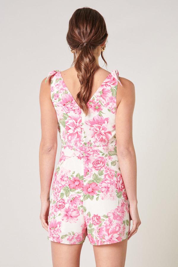 Sugarlips Truth Be Told Tie Strap Romper