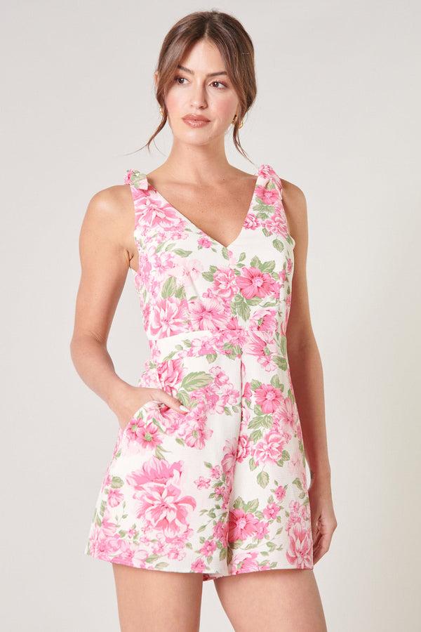 Sugarlips Truth Be Told Tie Strap Romper