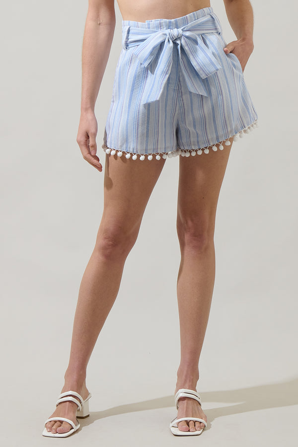 sugarlips Uriela Striped Zaferia Bermuda Shorts
