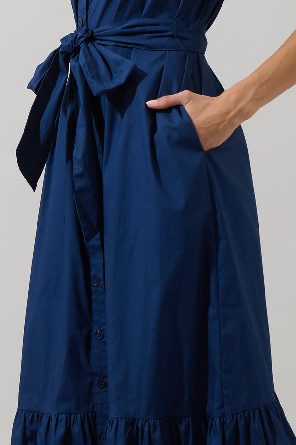 Sugarlips Valery Button Down Maxi Dress