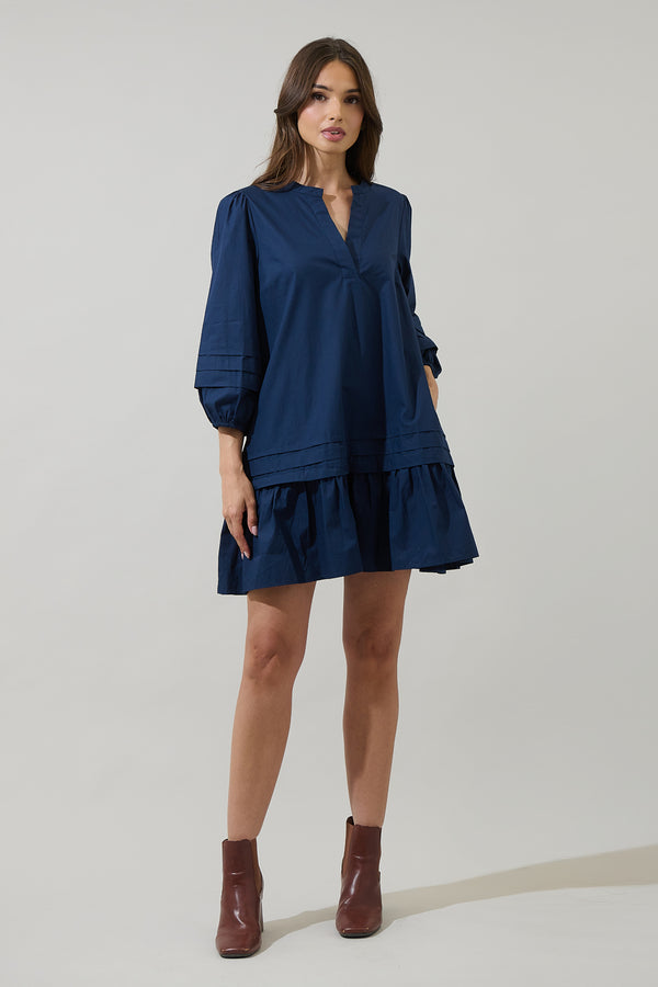 Sugarlips Velma Ruffle Shift Dress