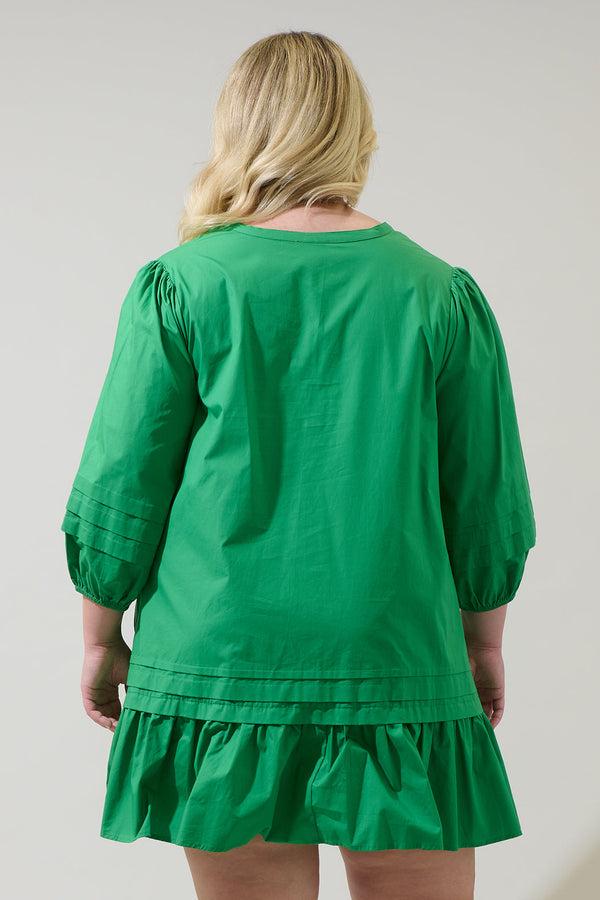 Sugarlips Velma Ruffle Shift Dress Curve