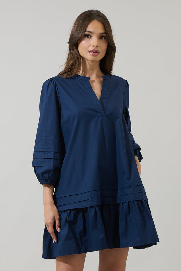 sugarlips Velma Ruffle Shift Dress