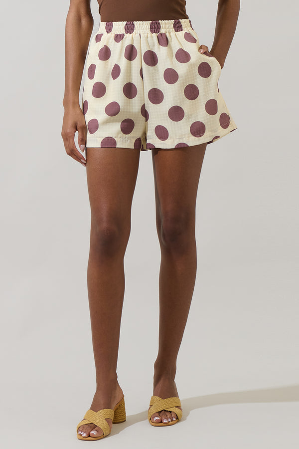 sugarlips Violda Dot High Waisted Shorts
