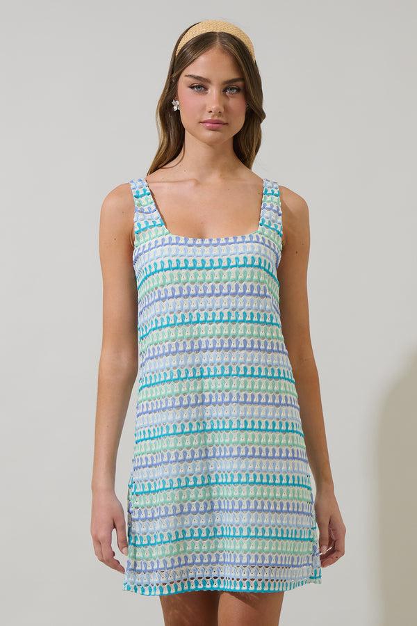 sugarlips Widley Crochet Mini Dress