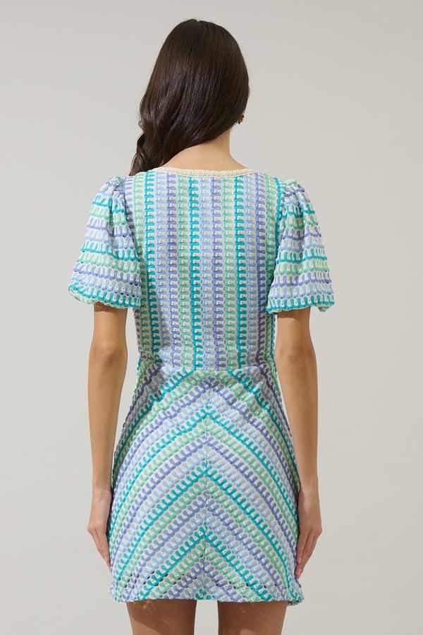 Sugarlips Widley Crochet Reyna Mini Dress