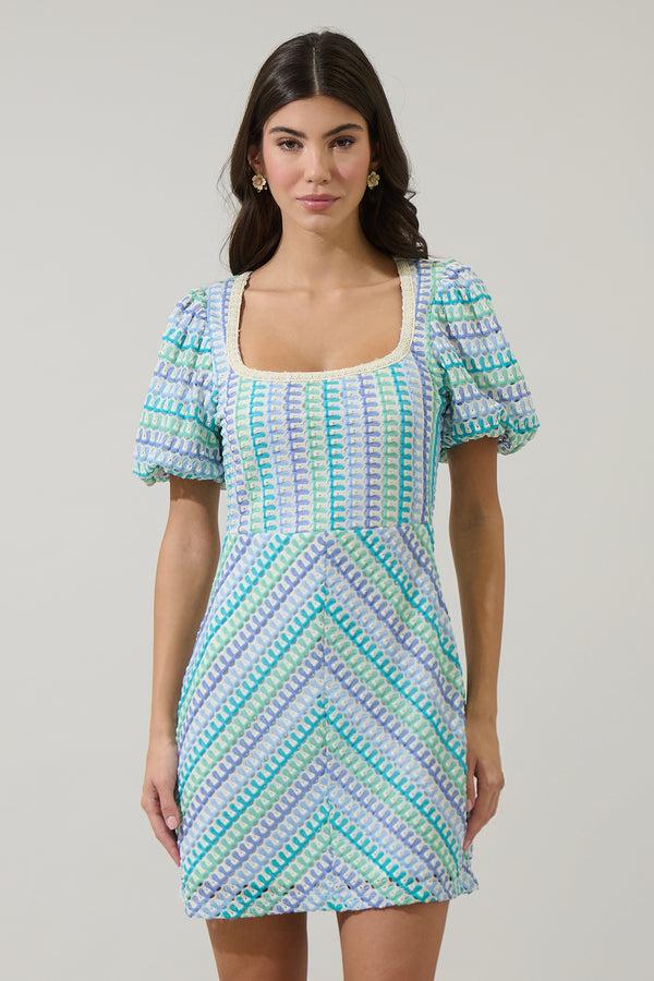 sugarlips Widley Crochet Reyna Mini Dress
