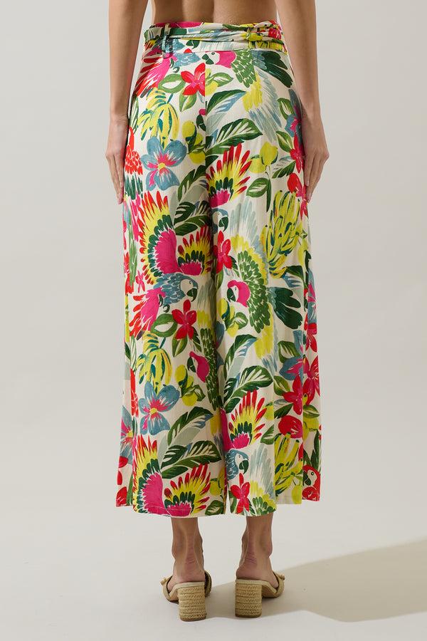 Sugarlips Wissa Tropical Bien Wide Leg Pants