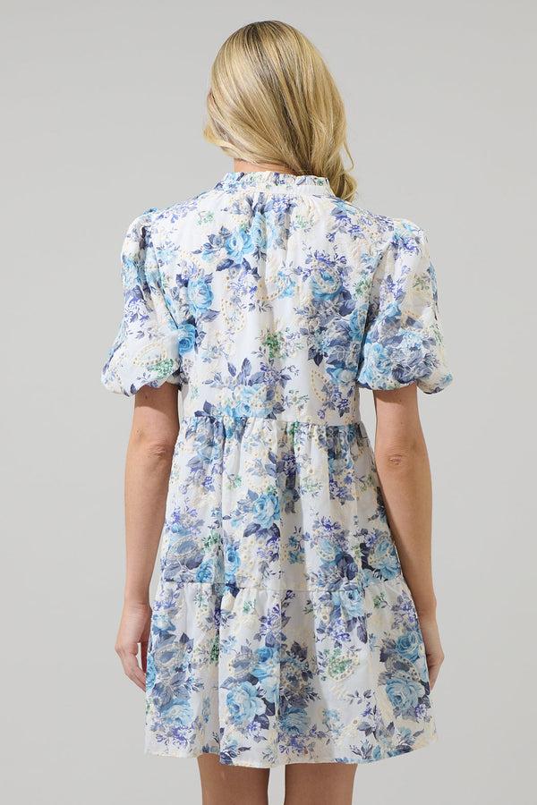 Sugarlips Yalinda Eyelet Jacey Babydoll Mini Dress